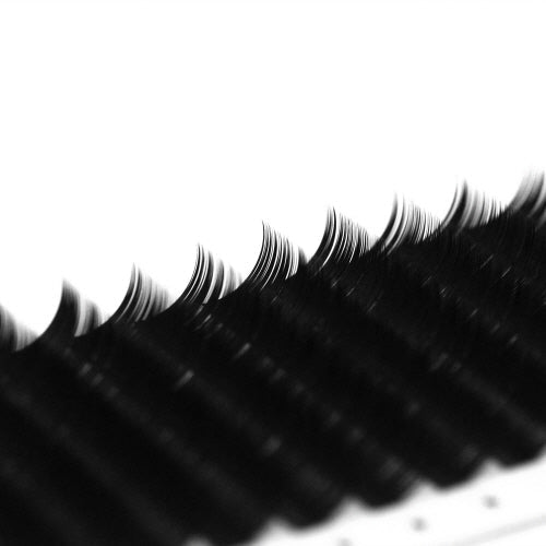 Beautier eyelash extensions ONE SIZE 0.07 - 0.10, L shape