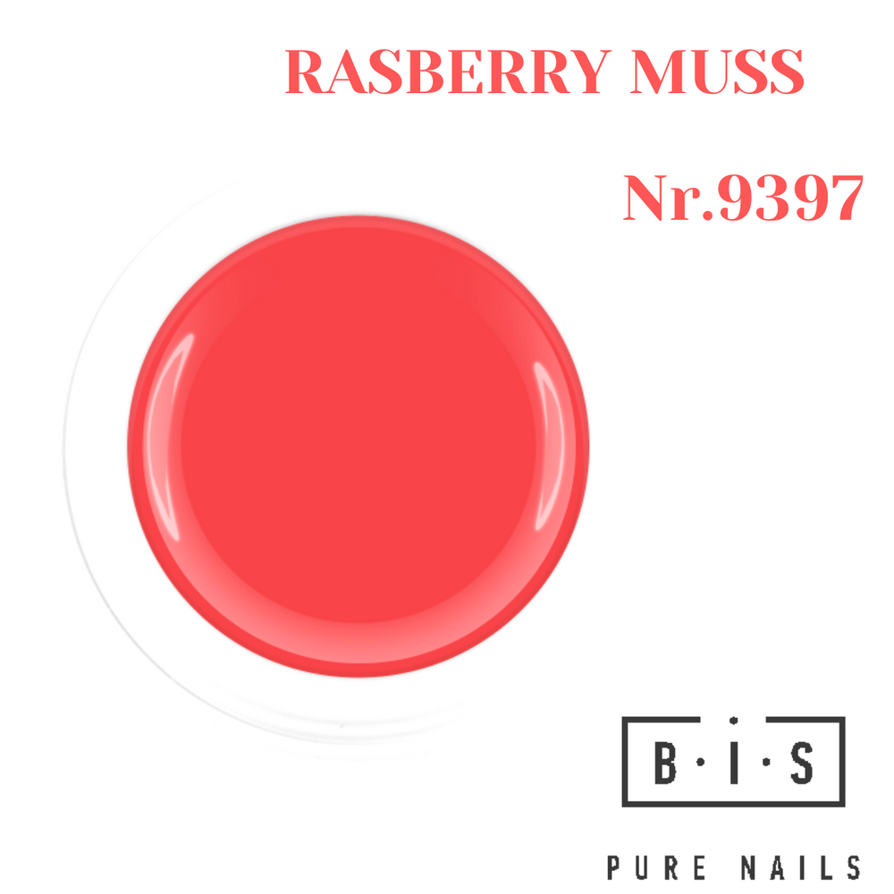 UV/LED Color gel for nail modeling & extensions 5 ml, RASBERRY MUSS 9397