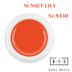 UV/LED Color gel for nail modeling & extensions SUNSET LILY 9430, NON STICKY!