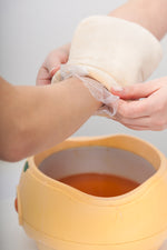 Paraffin procedure wax bath mittens, 1 piece
