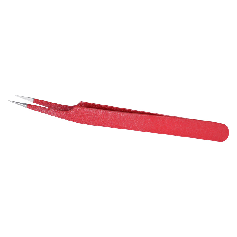 Blink Lash tweezers for eyelash extensions, MATT RED