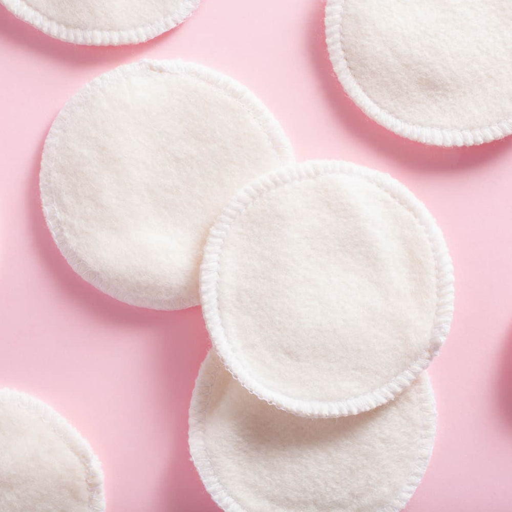 Eco-friendly organic pure cotton pad, 50 pieces