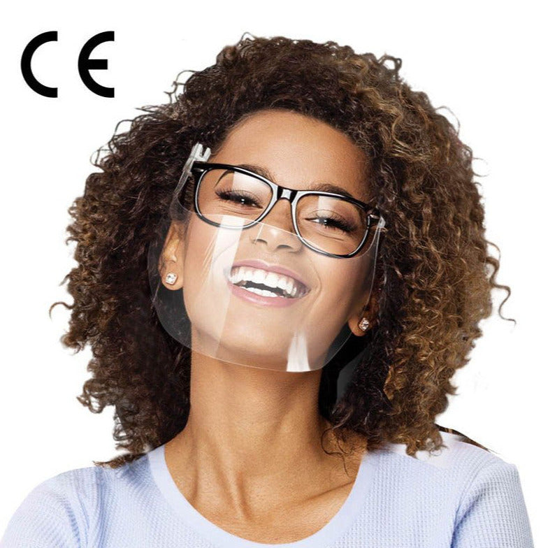 Protective shield for Tehnician with glasses, CLEAR